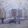 A Snowy Afternoon in the Park